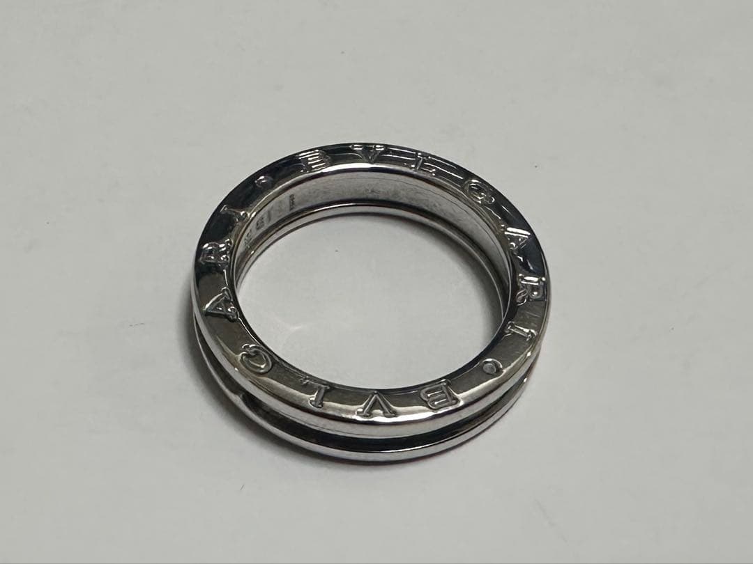 Bvlgari Rings B-Zero1 K18Wg 56 7.7G