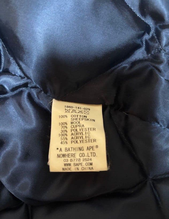 A Bathing Ape Ma-1 Giacche da volo B-9