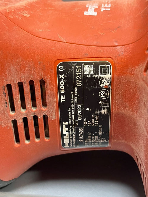 Hilti Electric Hammer Te500-X