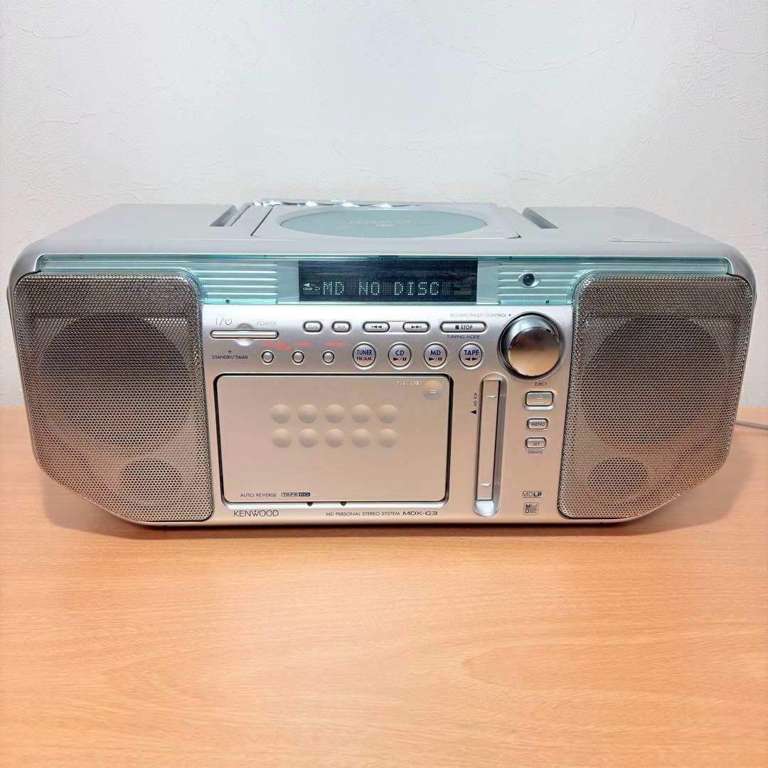 Kenwood Cd, Md Cassette Decks Cd/Md/ Rampage Mdx-G3