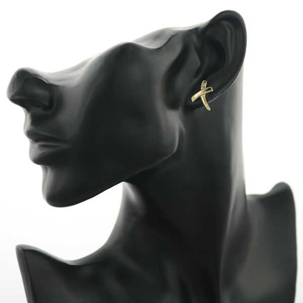 Tiffany Earrings (For Both Ears) X K18Yg #191714