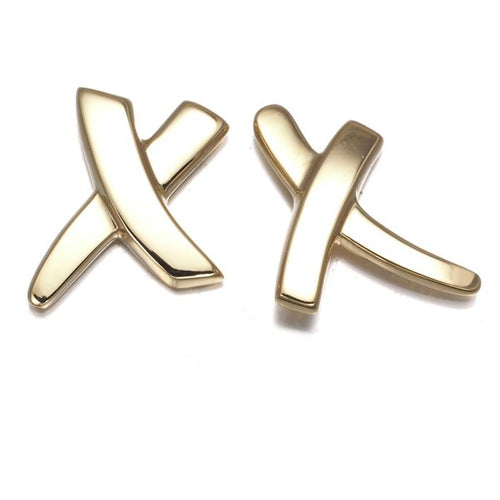 Tiffany Earrings (For Both Ears) X K18Yg #191714