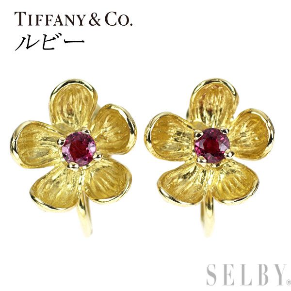 Tiffany Earring K18Yg