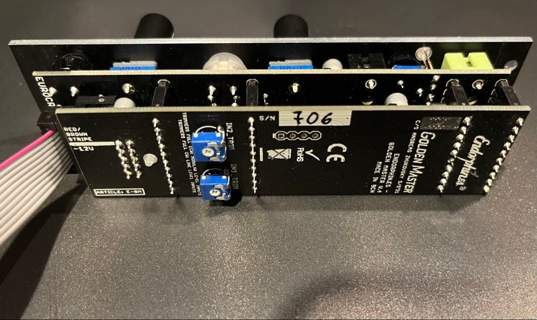 Modular Synthesizers Endorphines Golden Master