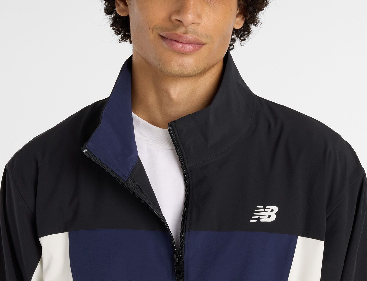 New Balance Tops (Other Than Jersey) Woven Track Jacket Mj61H33O Bk (Tnv) (Yst)