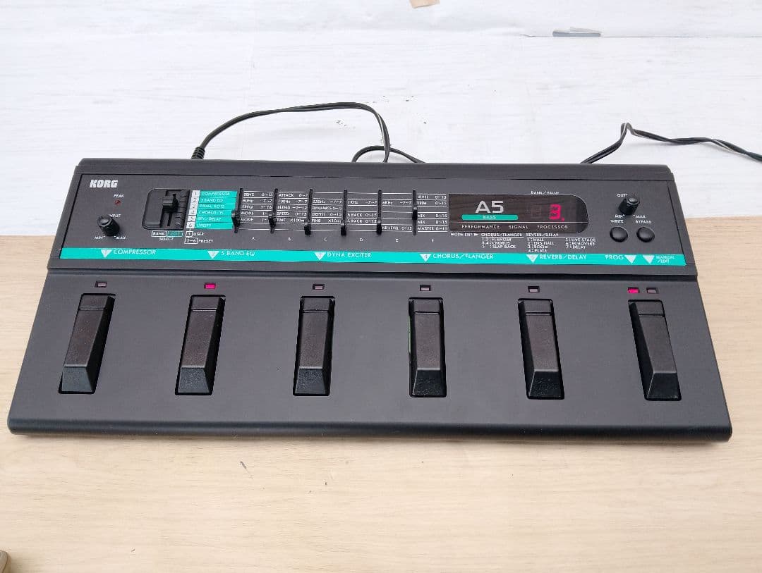 Korg Base Effector A5 Bass 26)