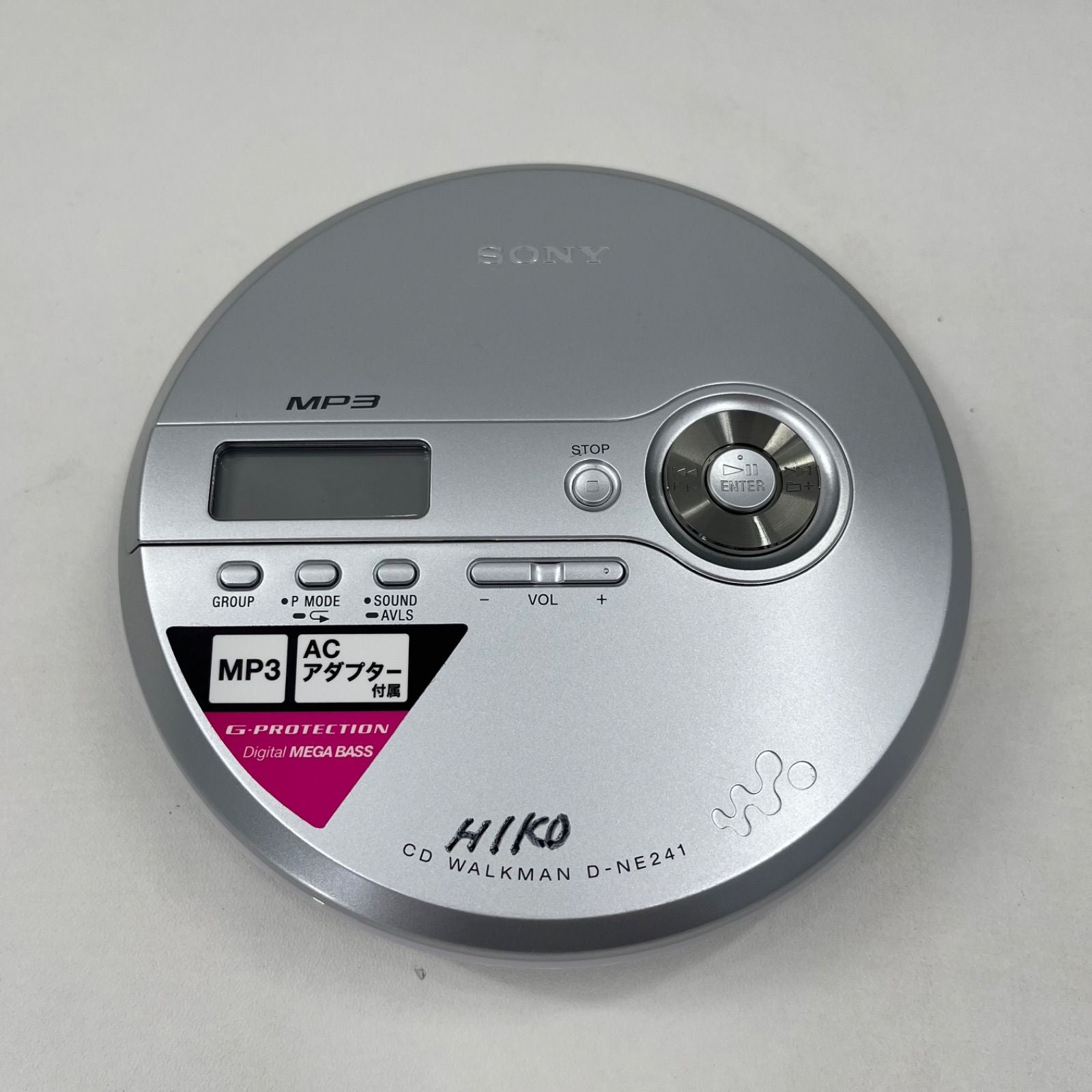 Sony Portable Cd Player D-Ne241 Mp3 Ac