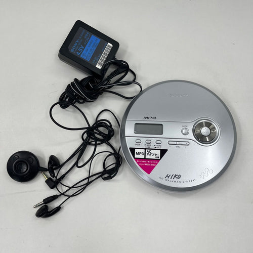 Sony Portable Cd Player D-Ne241 Mp3 Ac
