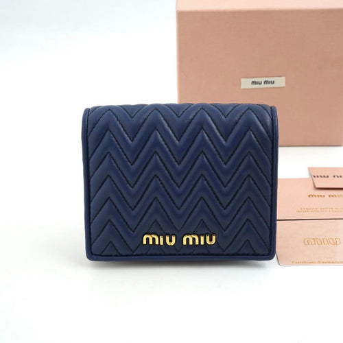 Miu Bifold Wallets Miumiu