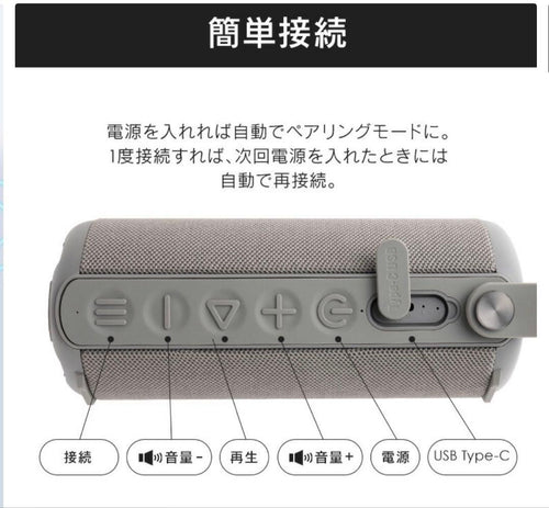 Iris Ohyama Wireless Speaker Bluetooth