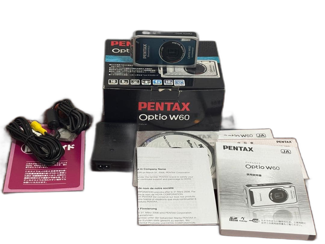 Pentax Compact Digital Camera Optio W60 10