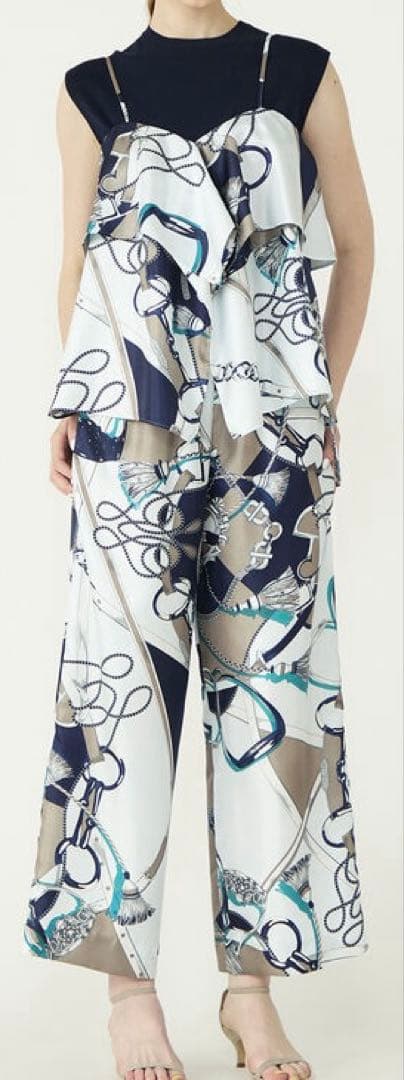 Tomorrowland Wide-Leg Pants Loose-Fitting Ballsey