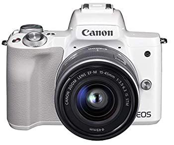 Digital Slr Canon Eos Kiss M Ef-M15-45 Is Stm Eoskissmwh-1545Isstmlk-A