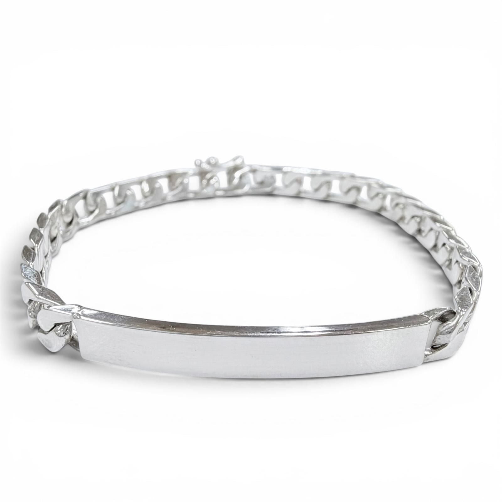 Tiffany Bracelet Tiffany&Co. 925 Id 12.97G (Color)