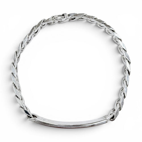Tiffany Bracelet Tiffany&Co. 925 Id 12.97G (Color)