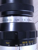 Nikon Lens (Zoom) Nikkor Auto 1:4 F