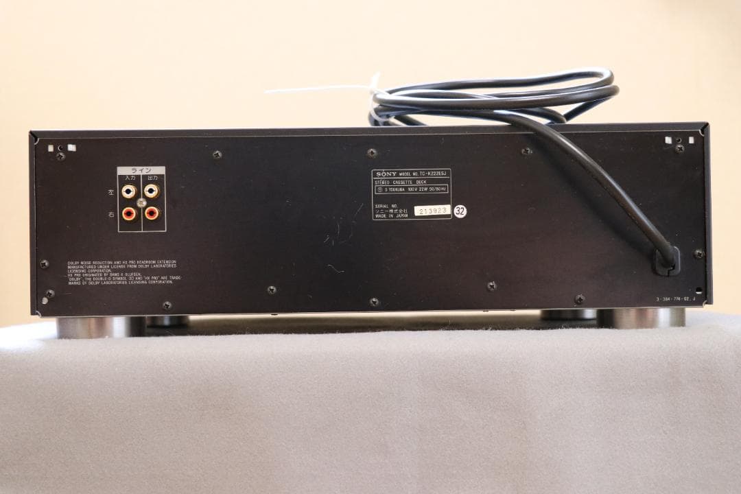 Sony Cd, Md Cassette Decks Tc-K222Esj