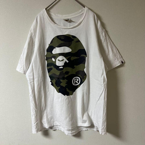 A Bathing Ape T-Shirts Y2K Ape/1St Camo Head Tee