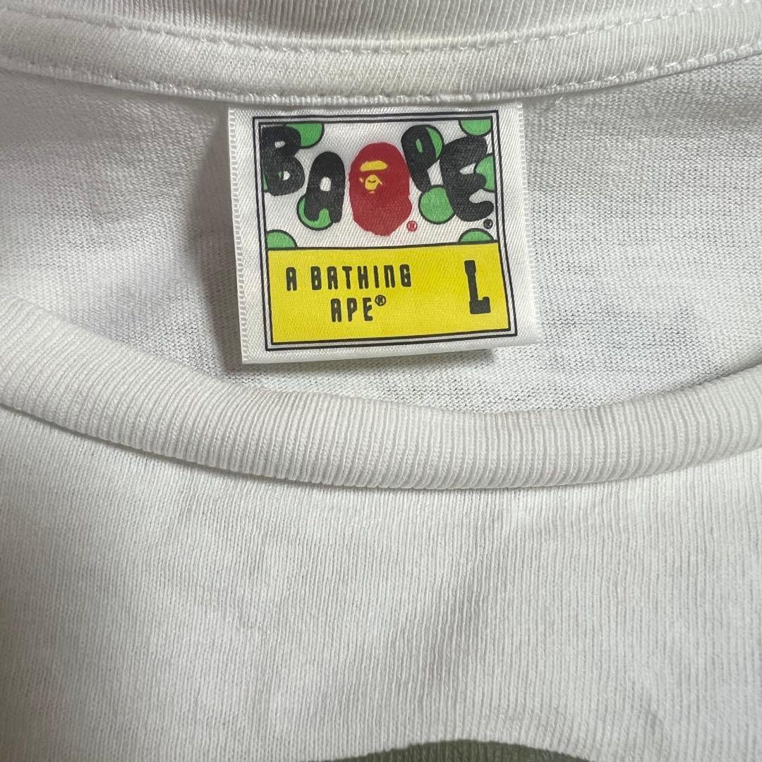 A Bathing Ape T-Shirts Y2K Ape/1St Camo Head Tee