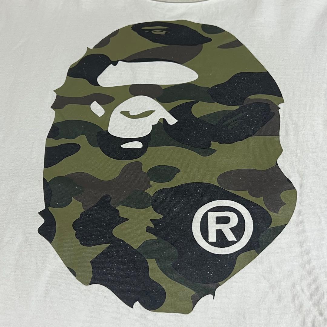 A Bathing Ape T-Shirts Y2K Ape/1St Camo Head Tee
