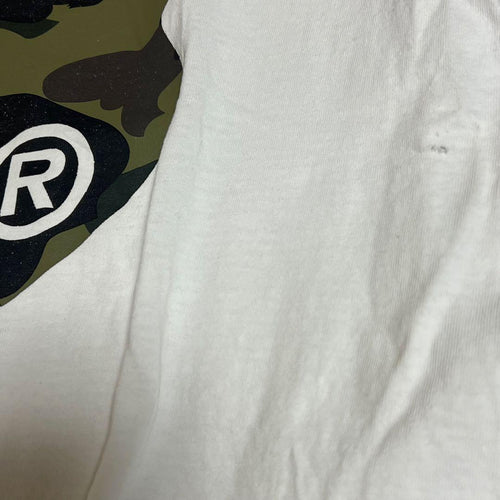 A Bathing Ape T-Shirts Y2K Ape/1St Camo Head Tee