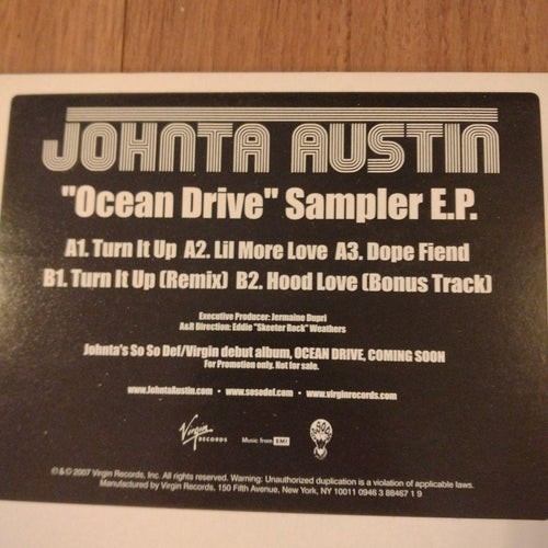 Overseas Music Johnta Austin Ocean Drive Sampler E.P.
