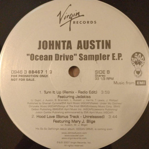Overseas Music Johnta Austin Ocean Drive Sampler E.P.