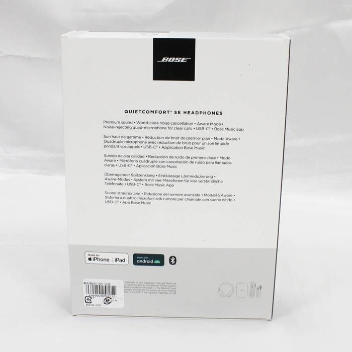 Bose Wireless Headphones Quiet Comfort Se 866724-0500 12275 182