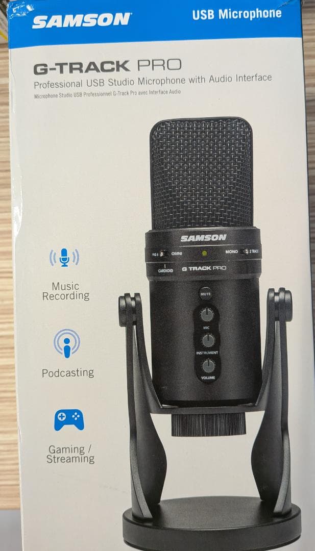 Condenser Microphones Samson G-Track Pro Usb