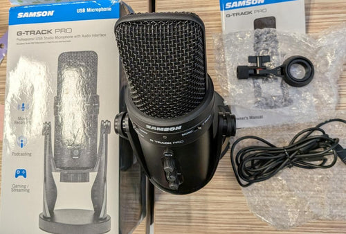 Condenser Microphones Samson G-Track Pro Usb