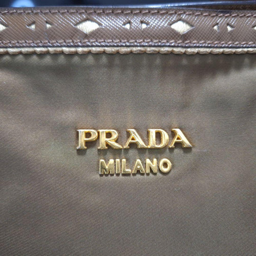 Prada Tote Bags 2Way A4 Khaki