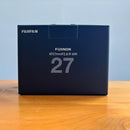 Fujifilm Prime Lenses Xf27Mm F2.8 R Wr X