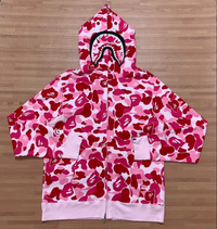 Hoodie Ape Abc Pink Xl Kaws