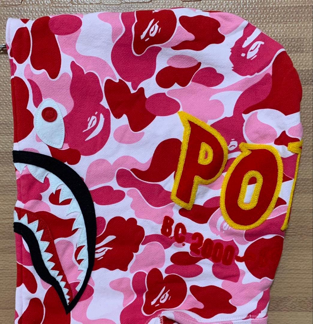 Hoodie Ape Abc Pink Xl Kaws