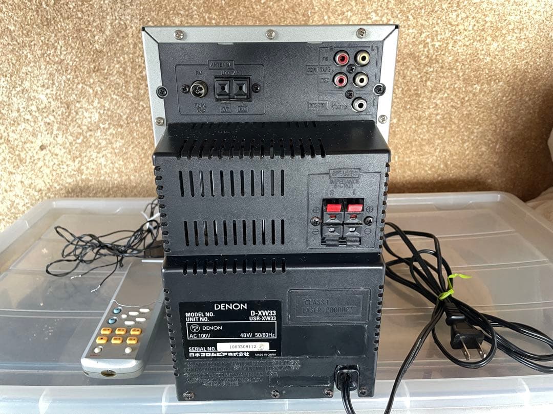 Denon Mini Component Systems D-Xw33 Md2 Ok