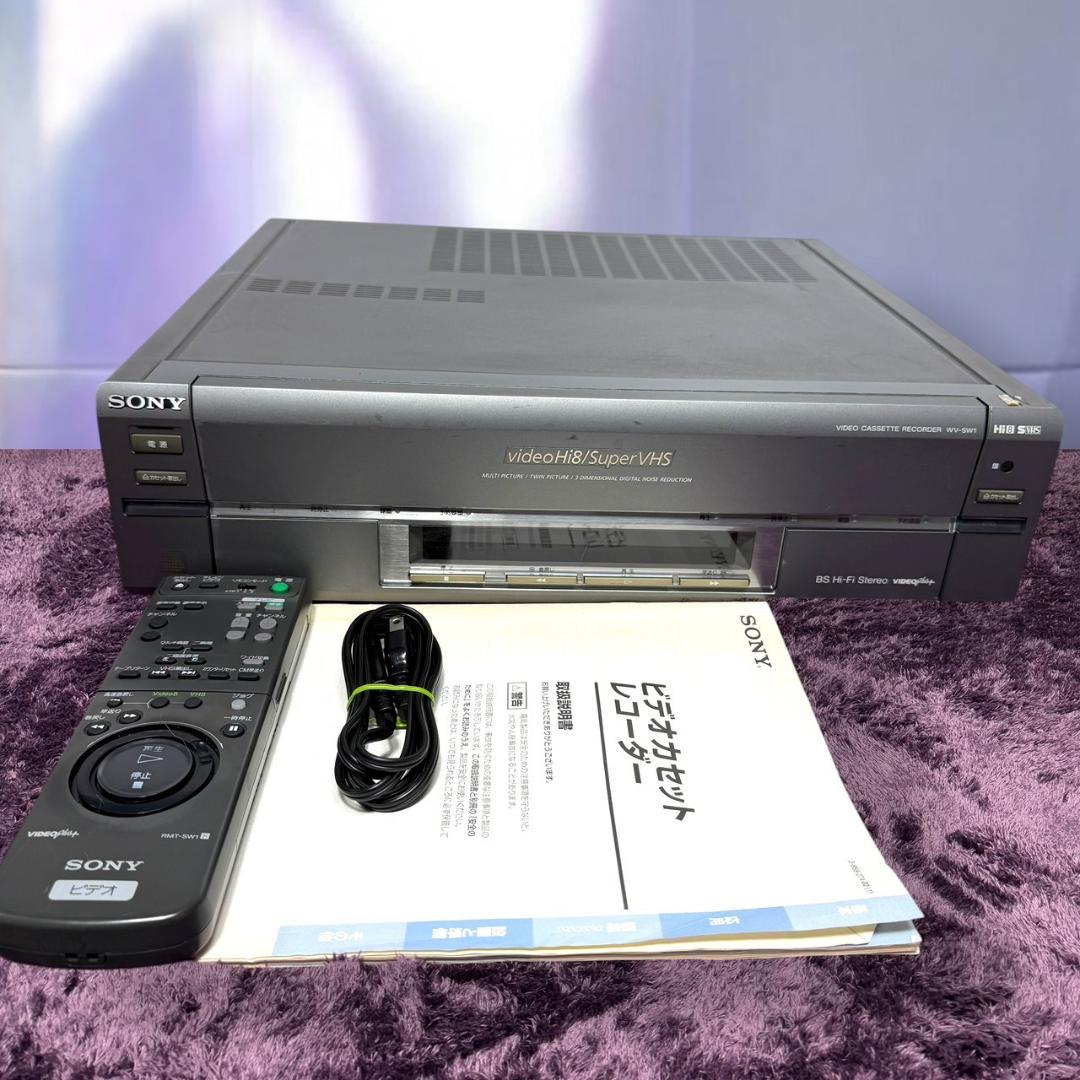 Sony Vhs Video Deck Wv-Sw1 Hi8+S-Vhs 21