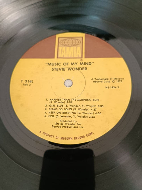 Overseas Music Stevie Wonder Of My Mind Lp