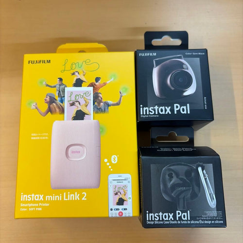 Fujifilm Instant Cameras Instax Mini Link 2 Pal Soft Pink