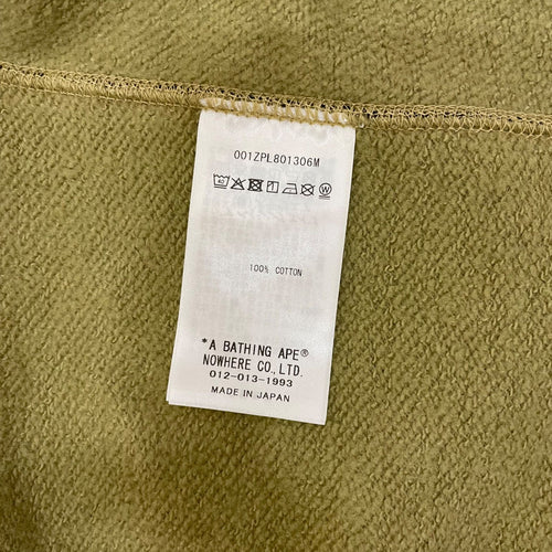 A Bathing Ape Hoodie (B)A Mega Abc Camo Double Shark Relaxed Fit Full Zip L