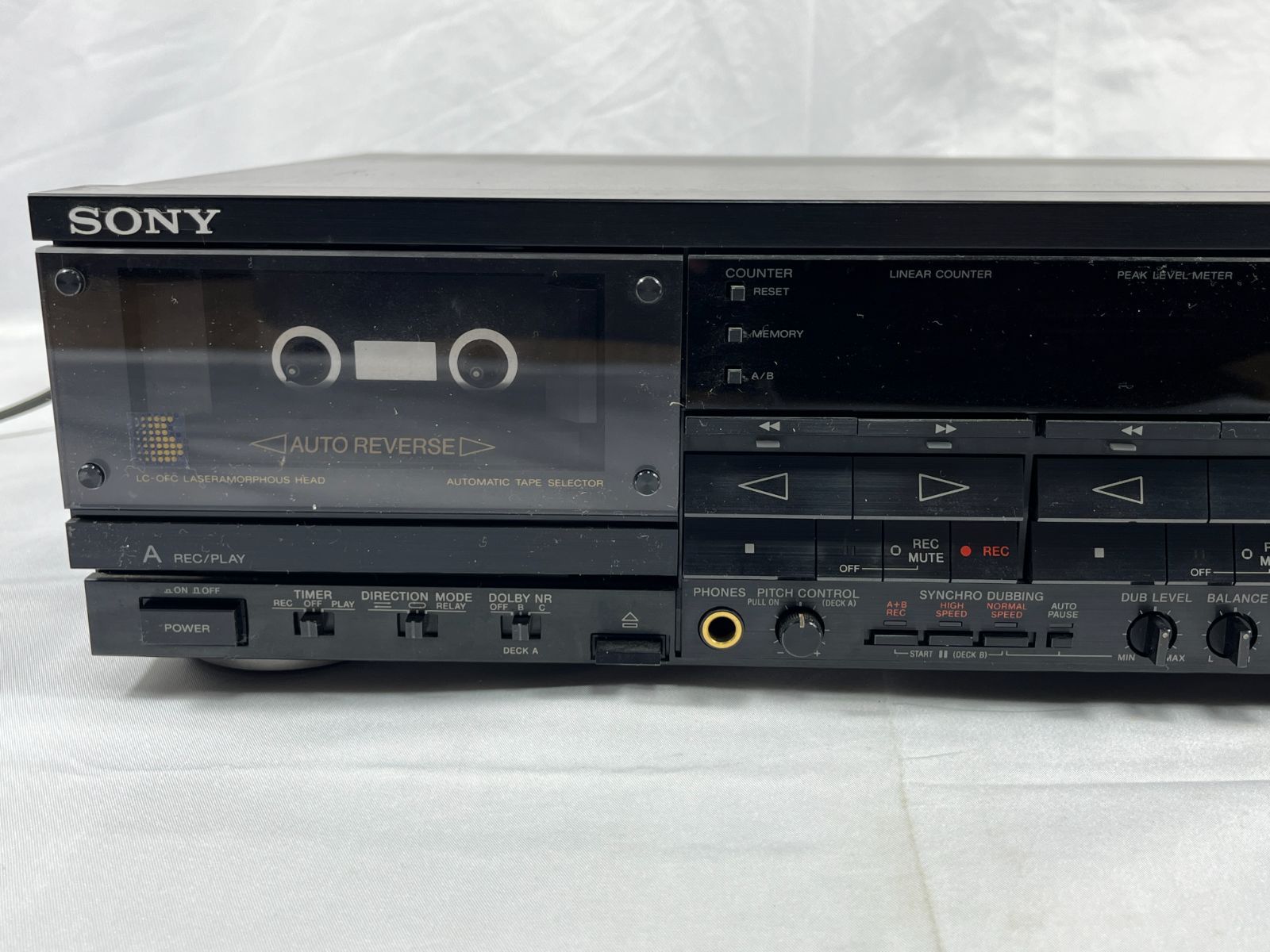 Sony Cd Md Cassette Deck Hx Pro Stereo Tc-Wr910 208490