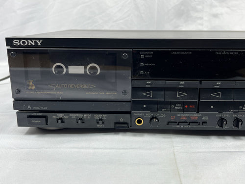 Sony Cd Md Cassette Deck Hx Pro Stereo Tc-Wr910 208490