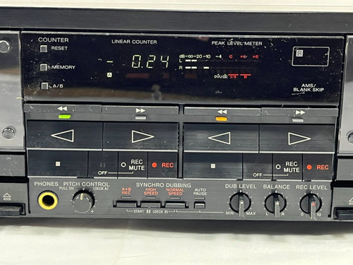 Sony Cd Md Cassette Deck Hx Pro Stereo Tc-Wr910 208490