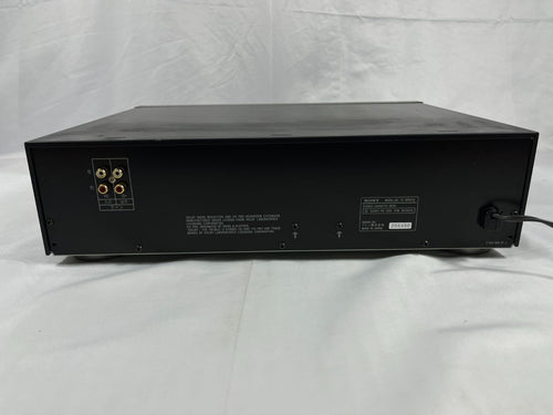 Sony Cd Md Cassette Deck Hx Pro Stereo Tc-Wr910 208490
