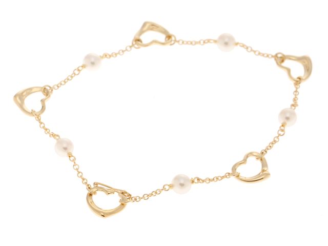 Tiffany Bracelet Tiffany&Co. 5 K18 6.6G 473
