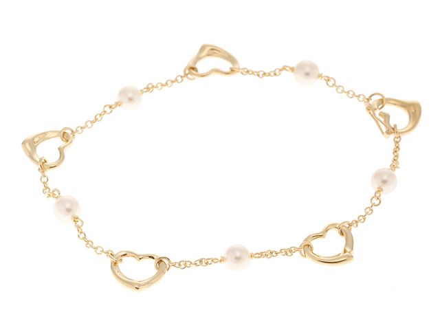 Tiffany Bracelet Tiffany&Co. 5 K18 6.6G 473