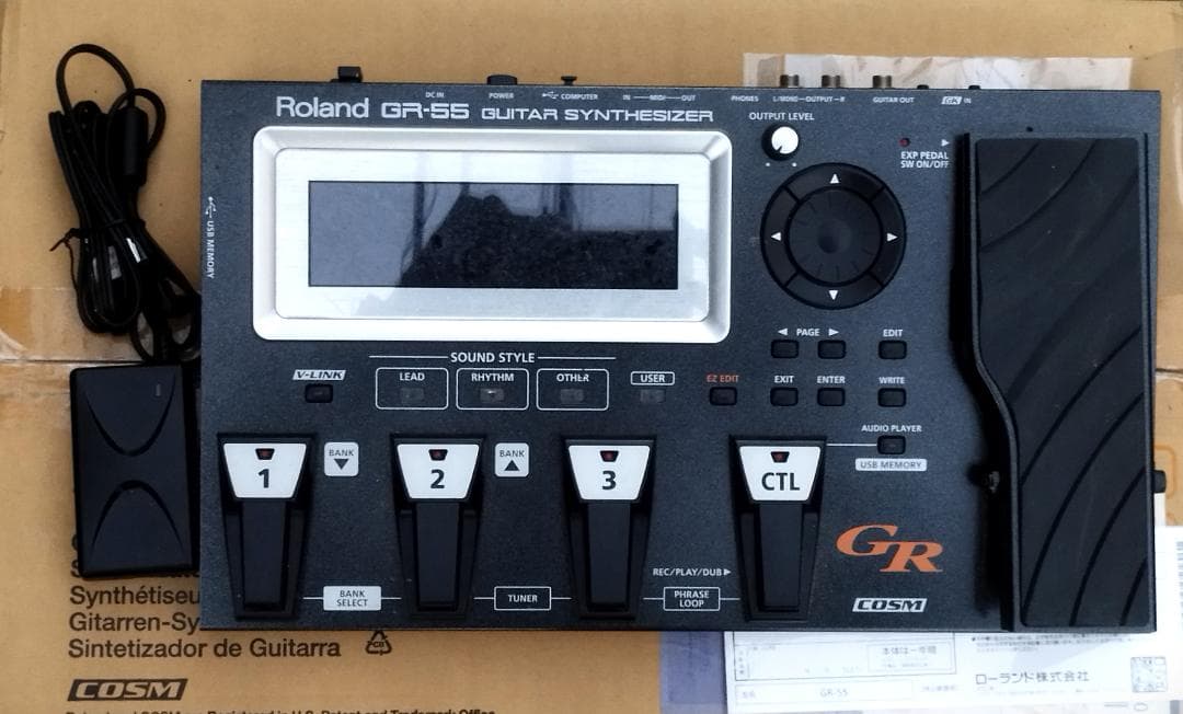 Electric Guitar Synth C By J Roland Gk-3 Gr-55