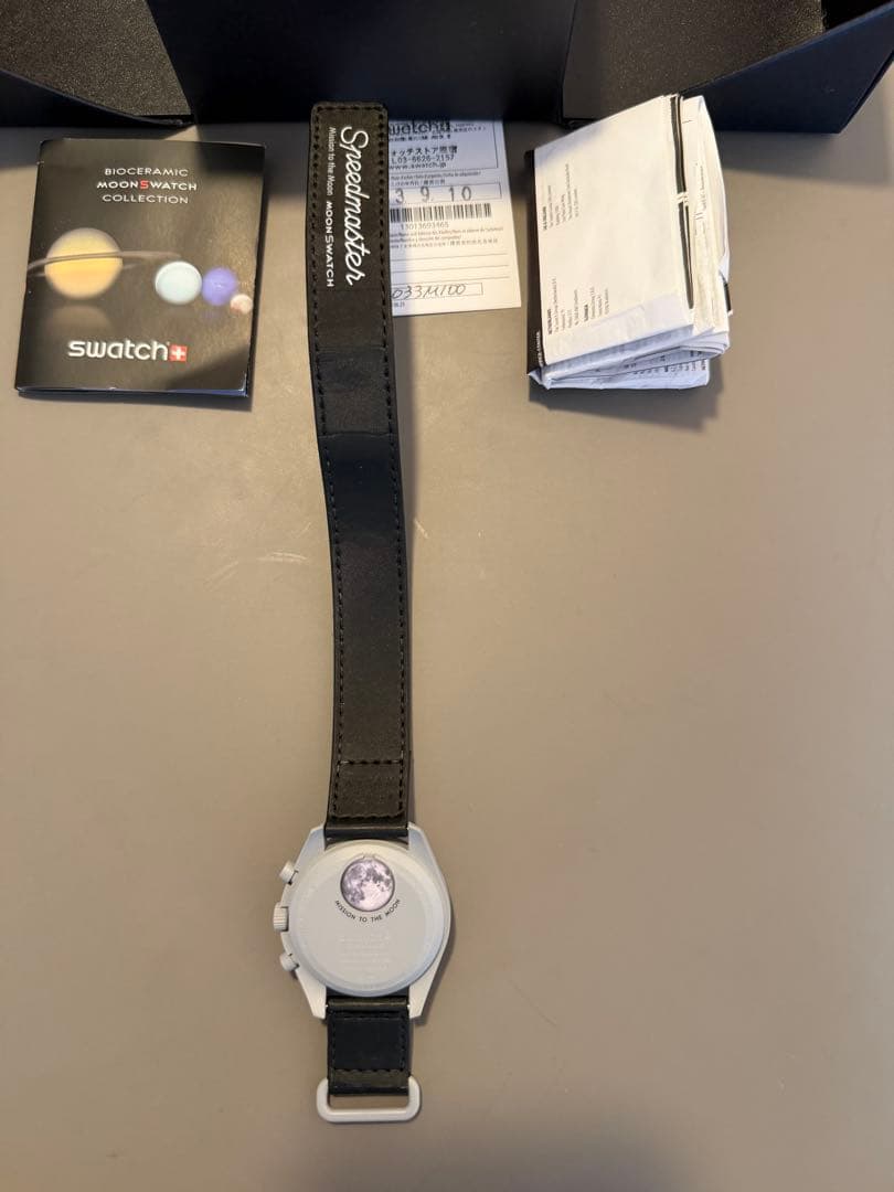 Swatch Quartz Watches Moonswatch Mission To The Moon So33M100