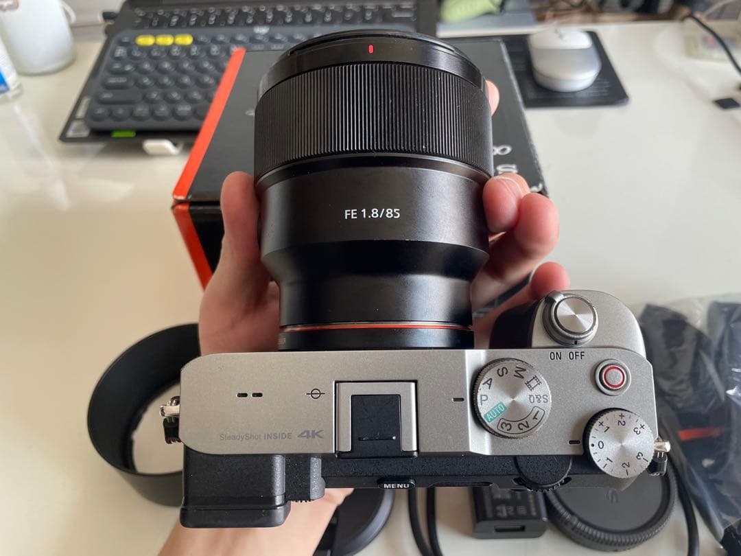 Sony Mirrorless Interchangeable Lips A7C 80 F1.8