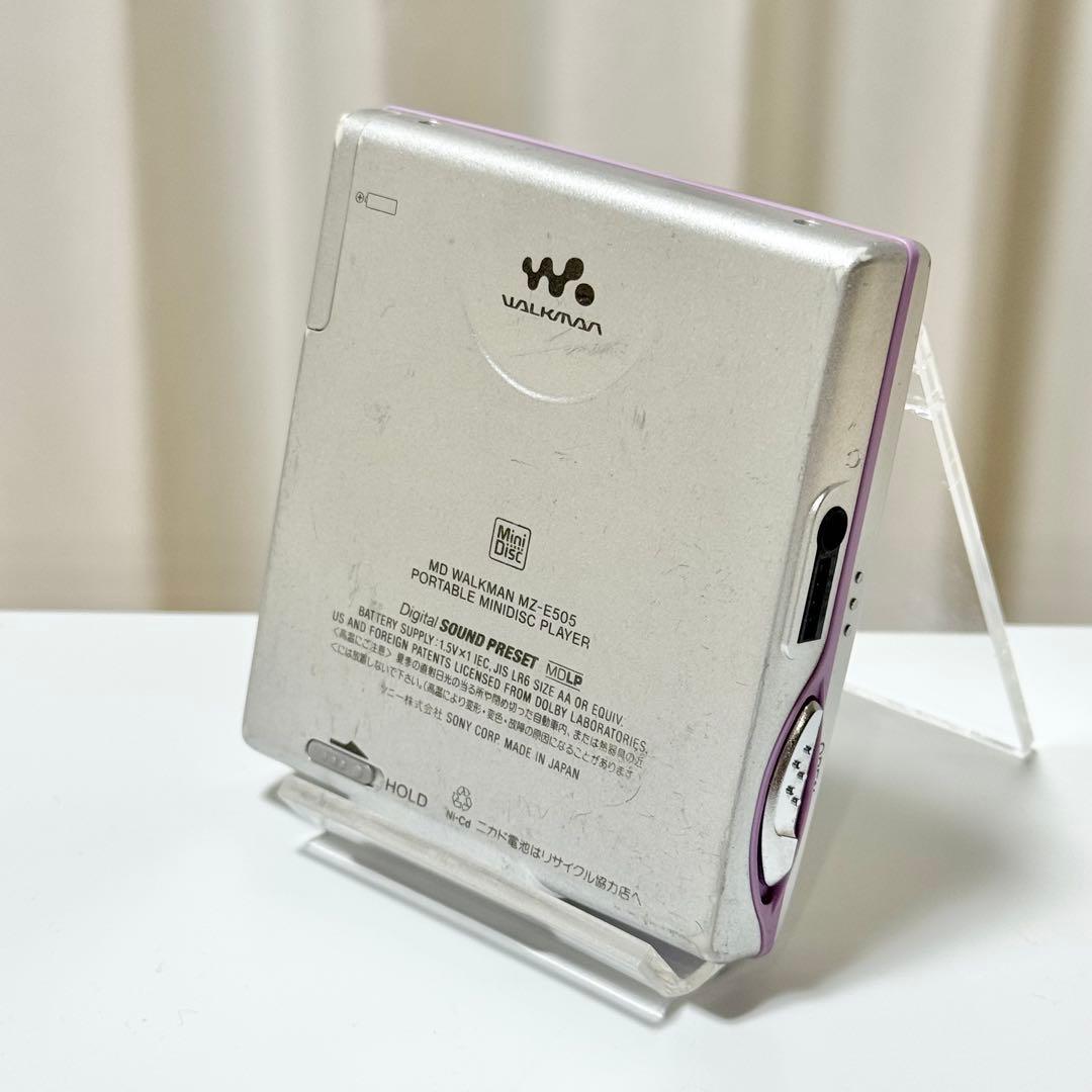 Sony Portable Md Player Walkman Mz-E505
