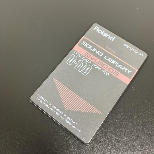 Roland Hardware Sound Source Pcm Sn-U110-03 U-110